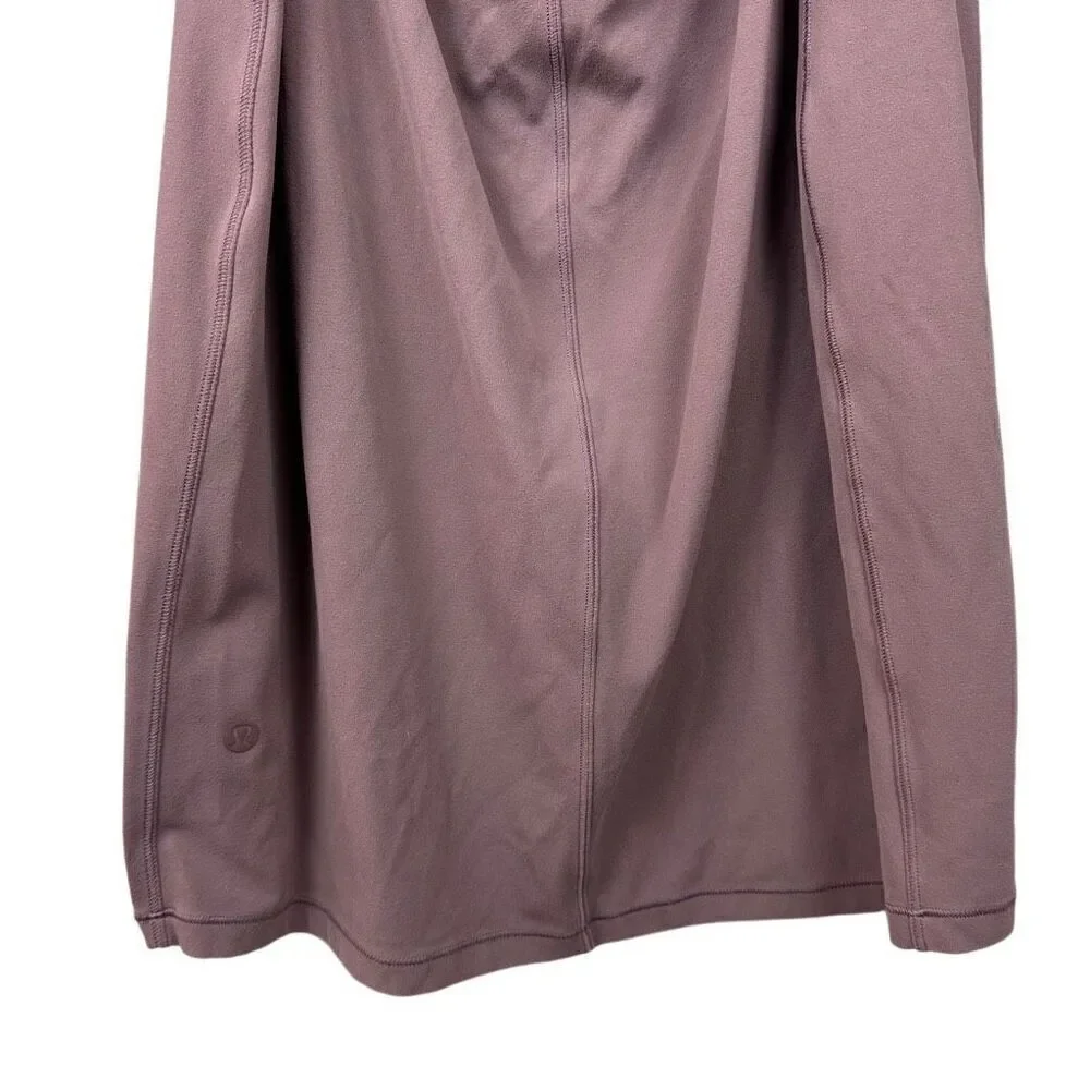 LULULEMON Mauve Open Back Size 4 Activewear Dress